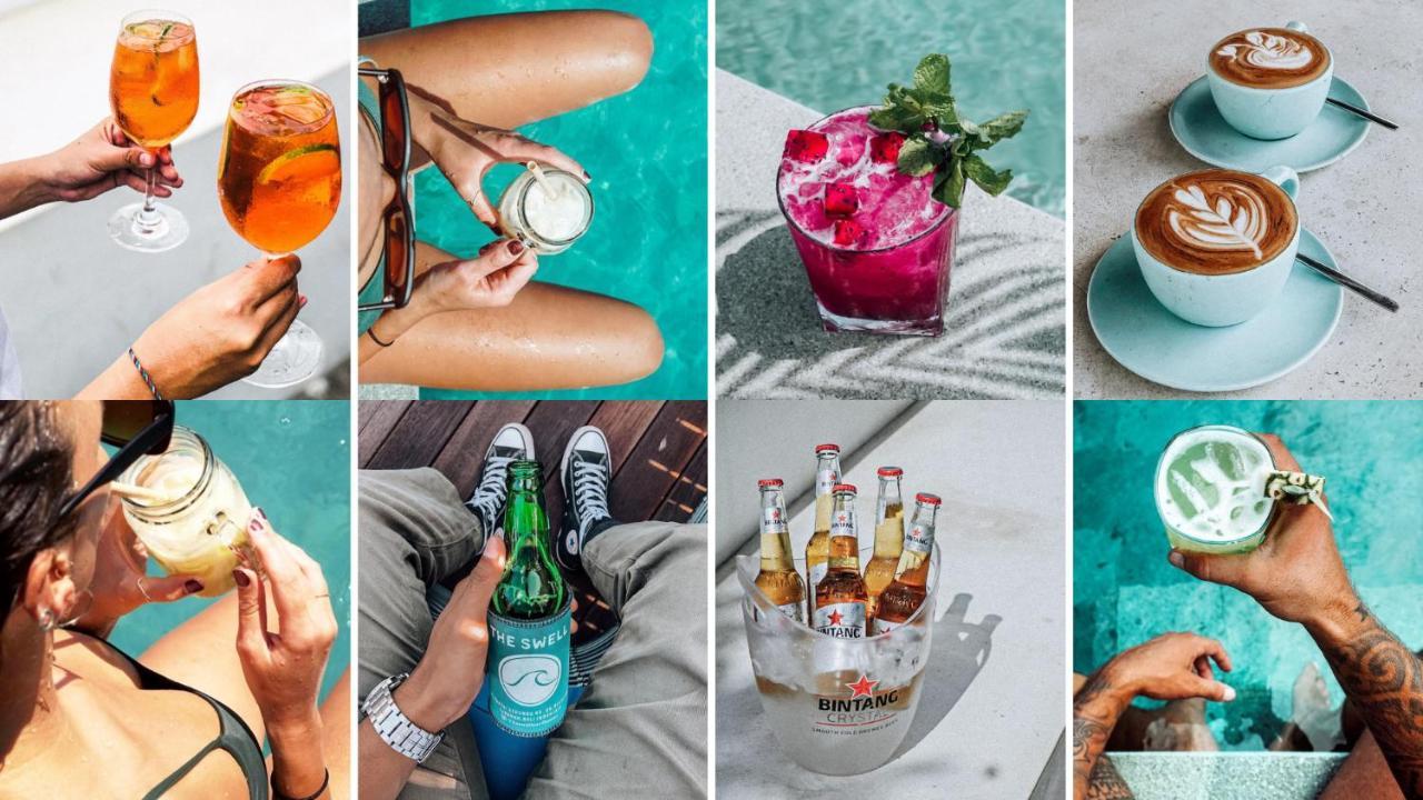 Swell Hotel, Pool Bar & Restaurant Tanah Lot Buitenkant foto
