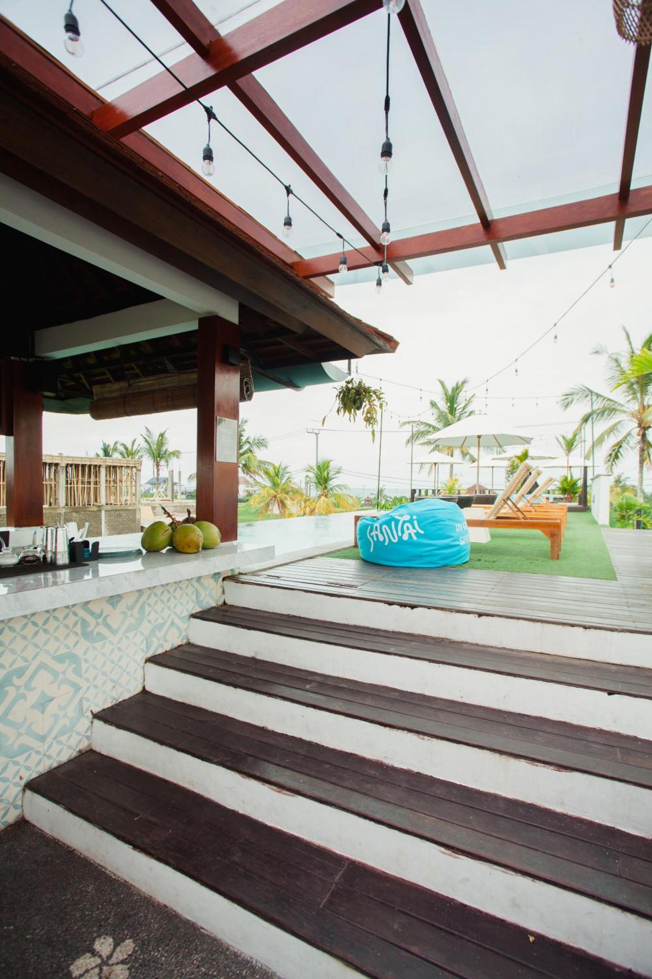 Swell Hotel, Pool Bar & Restaurant Tanah Lot Buitenkant foto