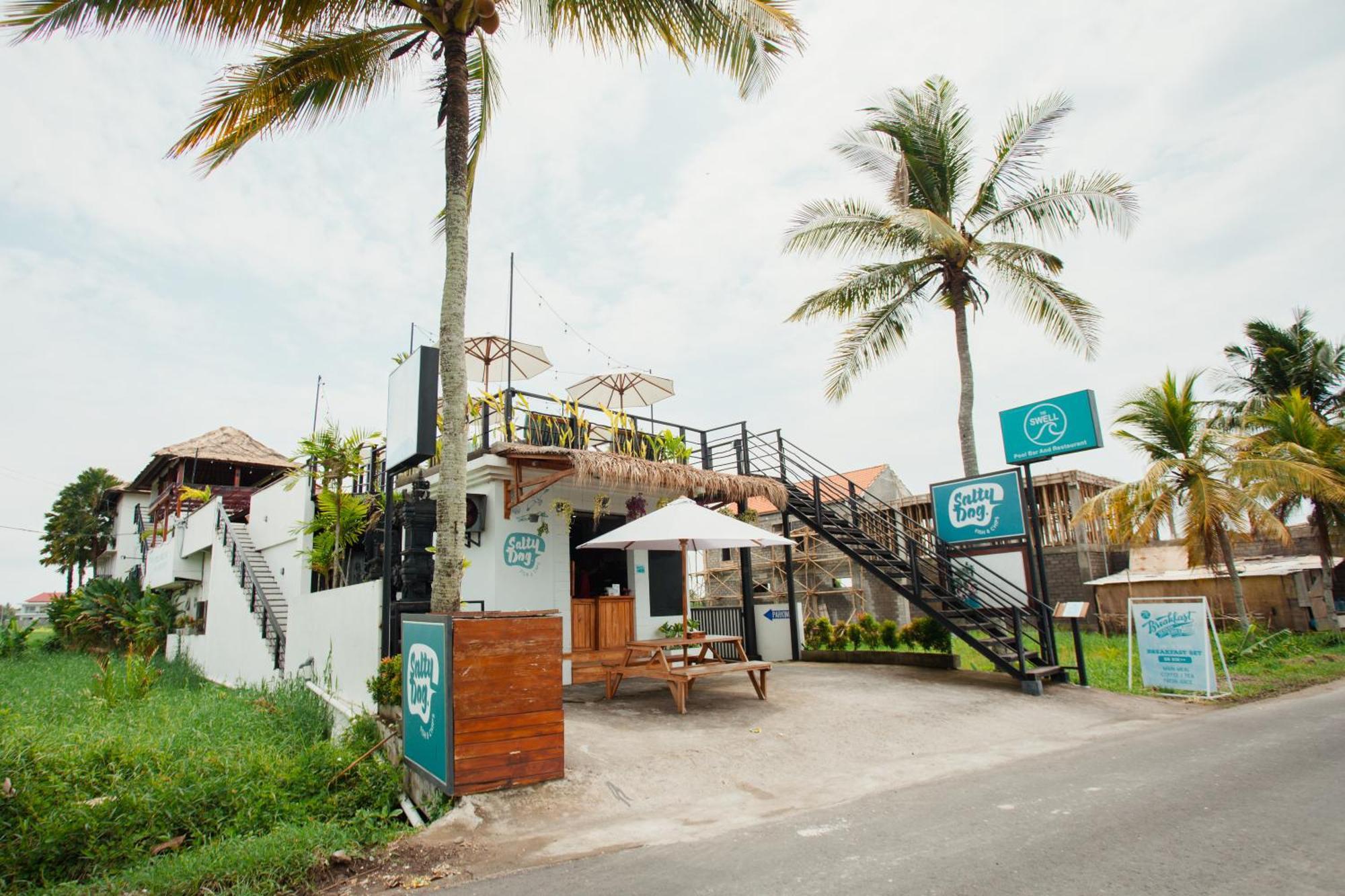 Swell Hotel, Pool Bar & Restaurant Tanah Lot Buitenkant foto